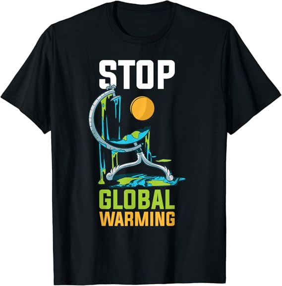 off white global warming pink t shirt